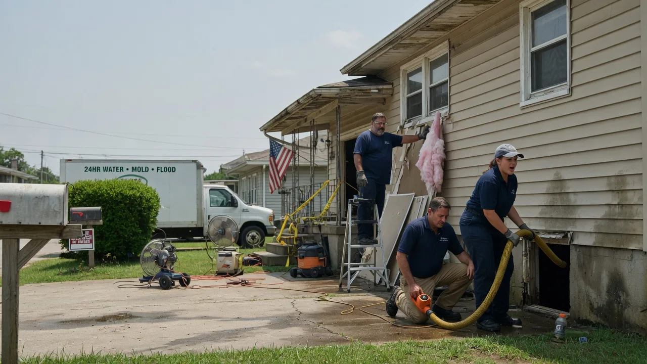 Water Damage Repair in Bradford, OH near me